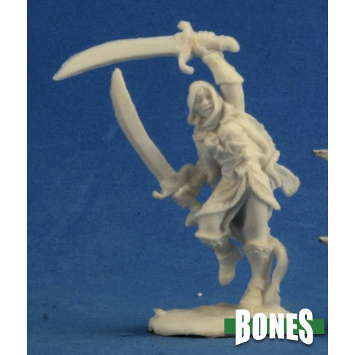 Mini - Reaper Bones 77217 Mi-Sher (Human Warrior)