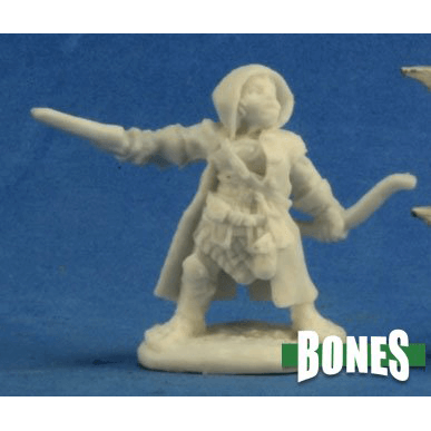 Mini - Reaper Bones 77218 Woody Stumpwimple Halfling Ranger