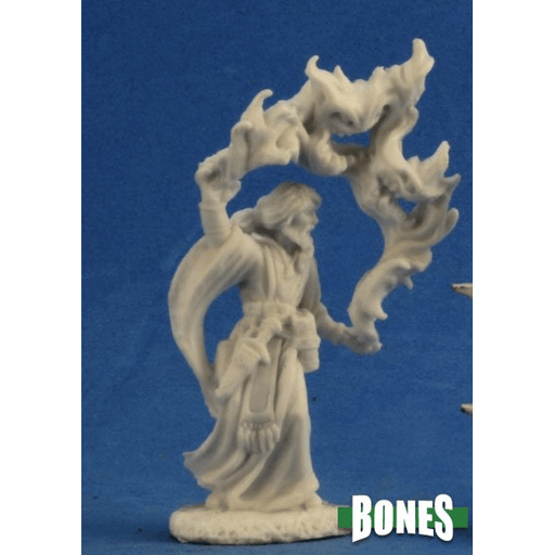Mini - Reaper Bones 77222 Aaron the Conjuror (Human Wizard)
