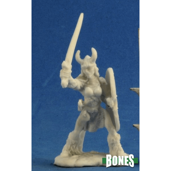 Mini - Reaper Bones 77225 Ingrid Female Viking (Human Fighter)
