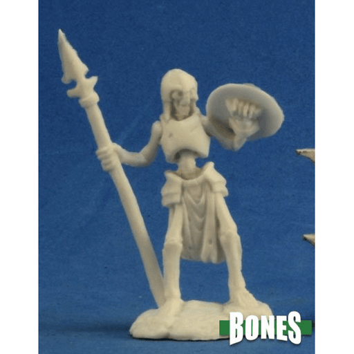 Mini - Reaper Bones 77239 Skeleton Guardian Spearman (3ct)