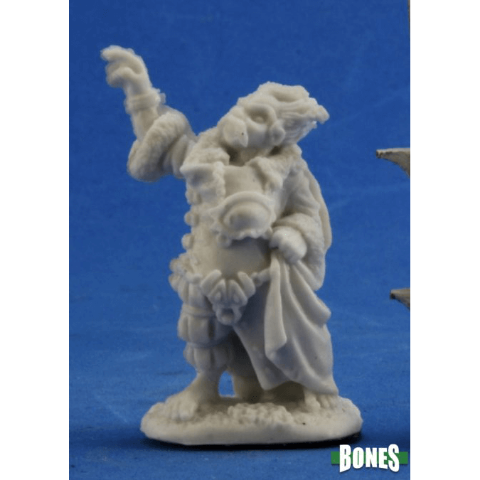 Mini - Reaper Bones 77331 Derro Mage (Dwarf Wizard)