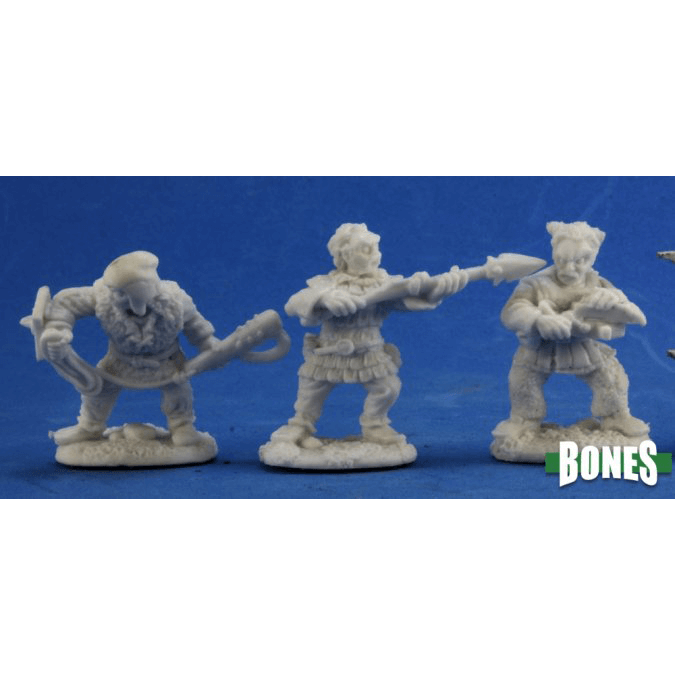 Mini - Reaper Bones 77332 Derro (3ct Dwarf Warriors)