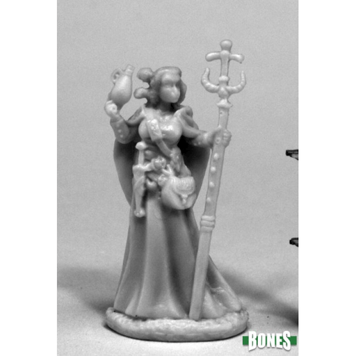 Mini - Reaper Bones 77439 Vonsalay Half Orc Wizard (Female)