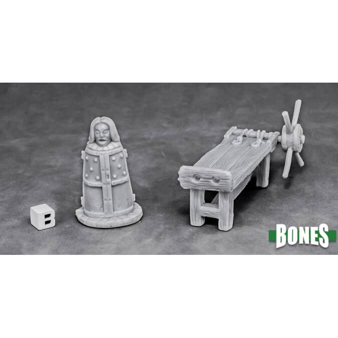 Mini - Reaper Bones 77443 Torture Equipment 2