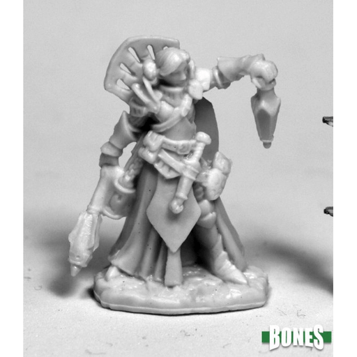 Mini - Reaper Bones 77468 Christina, Female Cleric