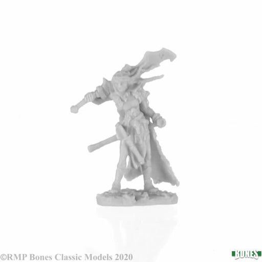 Mini - Reaper Bones 77740 Talnyth Female Elf Barbarian