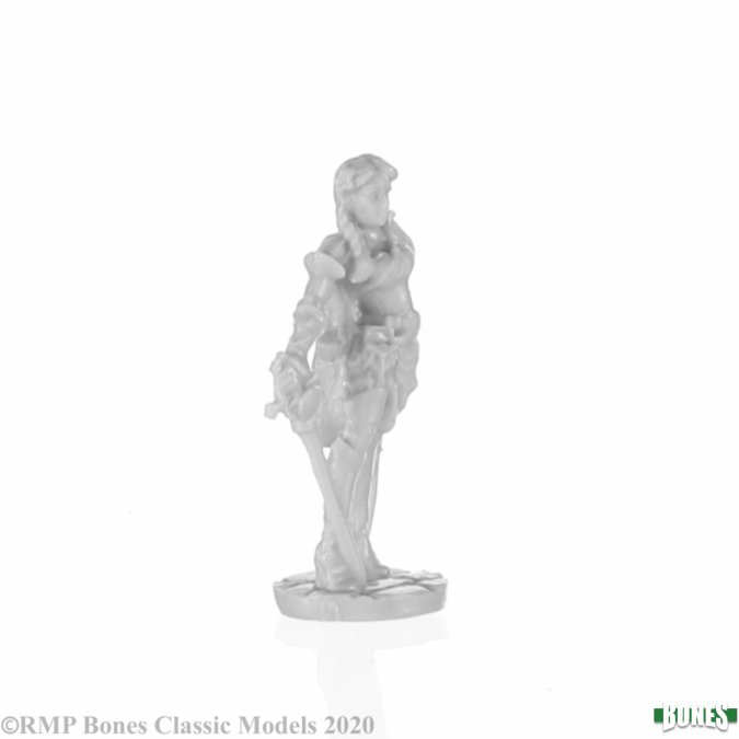 Mini - Reaper Bones 77751 Alethia Edair Duelist (Human Fighter)
