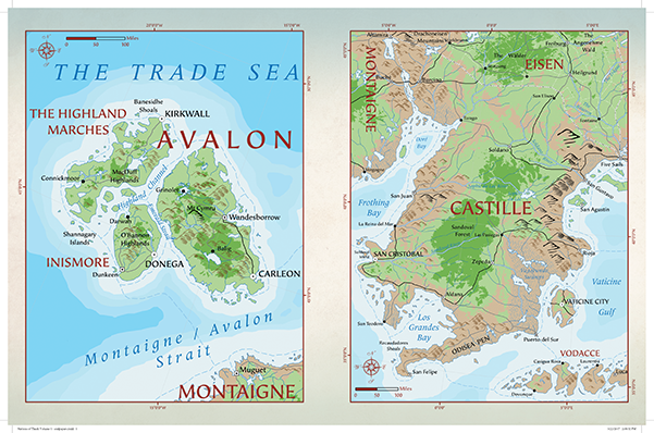 7th Sea (2nd ed) Nations of Theah
