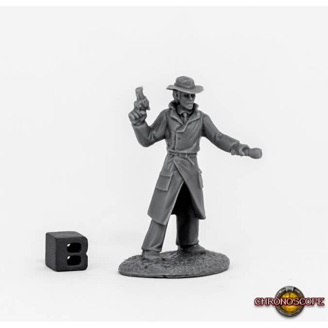 Mini - Reaper Bones 80067 Max Graves Pulp Investigator (Gunslinger)