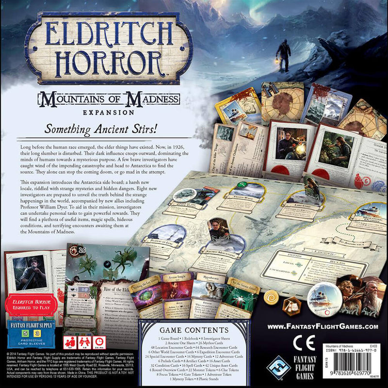 Eldritch Horror Expansion : Mountains of Madness