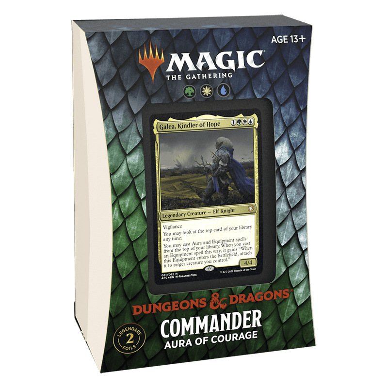 MTG Commander Adventures in the Forgotten Realms : Aura of Courage