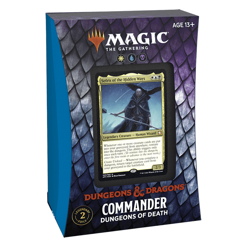 MTG Commander Adventures in the Forgotten Realms : Dungeons of Death