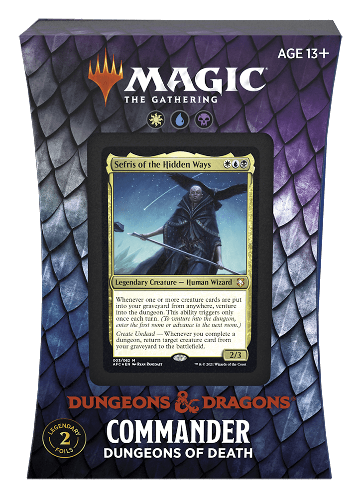 MTG Commander Adventures in the Forgotten Realms : Dungeons of Death