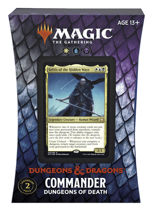 MTG Commander Adventures in the Forgotten Realms : Dungeons of Death
