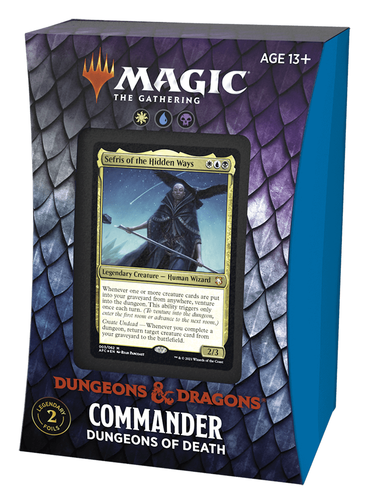 MTG Commander Adventures in the Forgotten Realms : Dungeons of Death