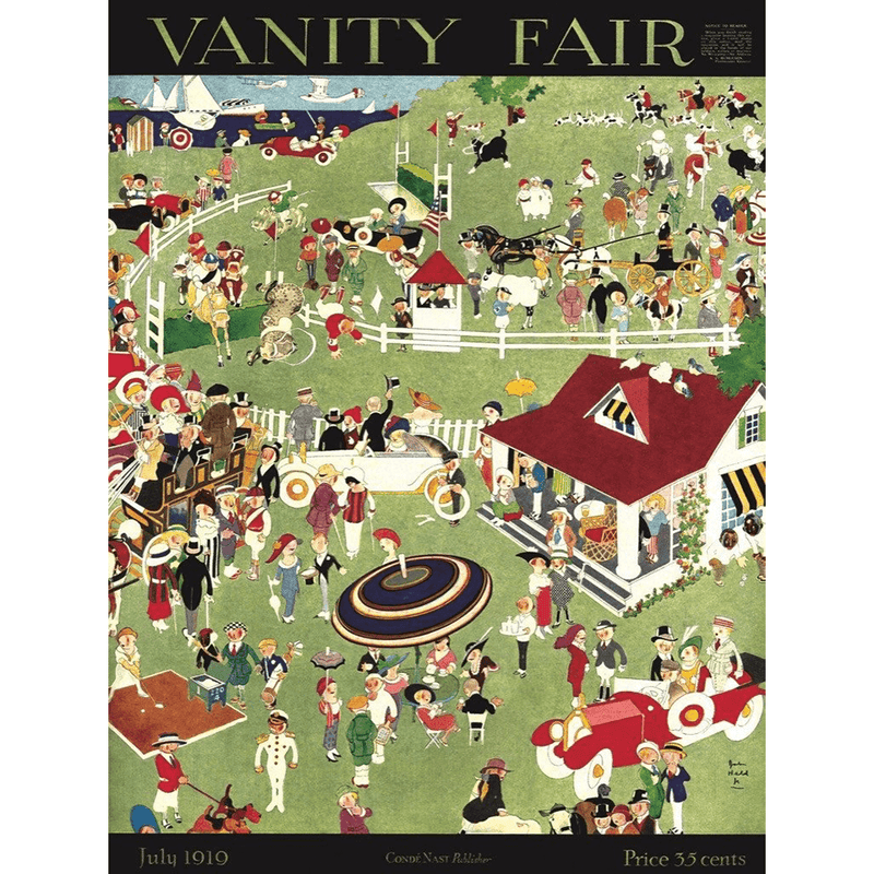Puzzle (1000pc) Vanity Fair : A Day at the Races