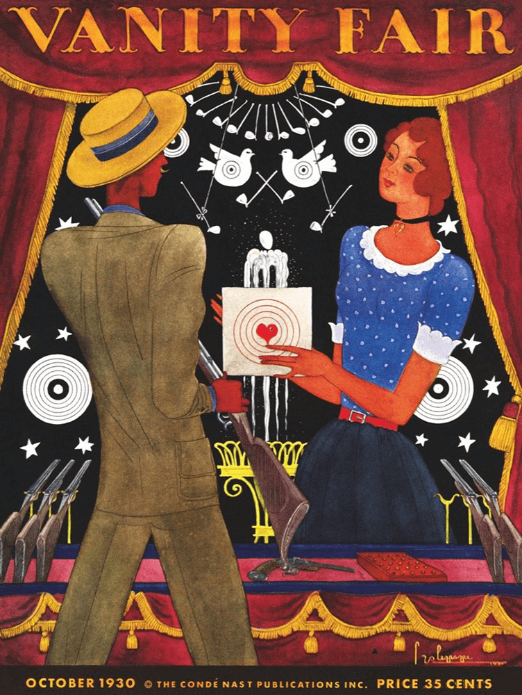 Puzzle (1000pc) Vanity Fair : A Shot at Love