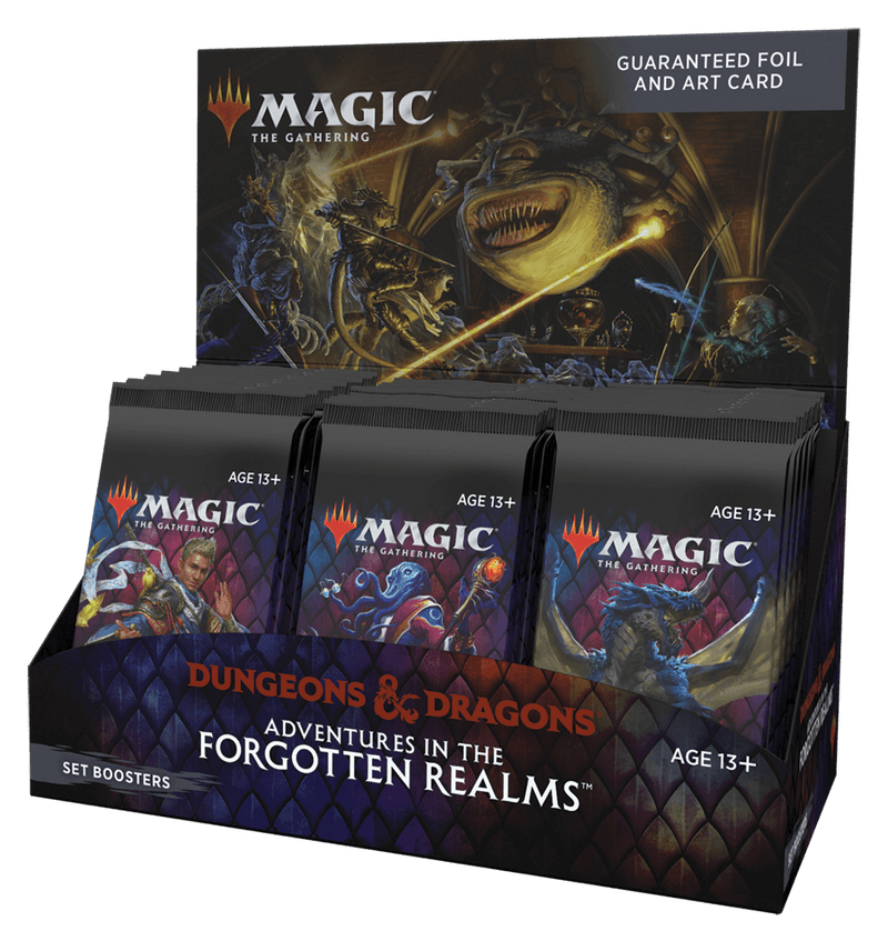 MTG Booster Box Set (30ct) Adventures in the Forgotten Realms (AFR) Twenty Sided MTG Booster Box Set (30ct) Adventures in the Forgotten Realms (AFR) Twenty Sided