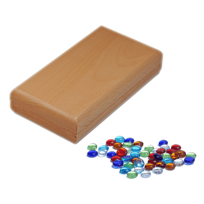 We Games Folding Mancala Solid Wood Board