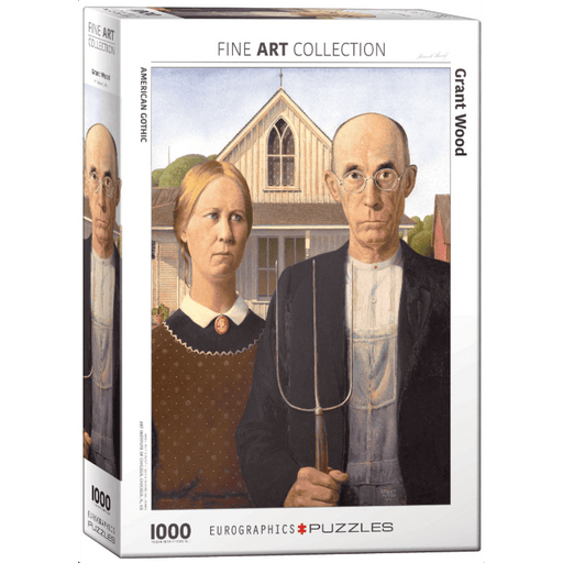 Puzzle (1000pc) Fine Art : American Gothic