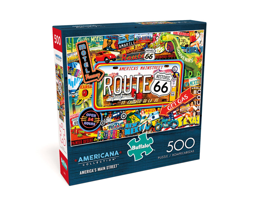 Puzzle (500pc) Americana Collection : America's Main Street