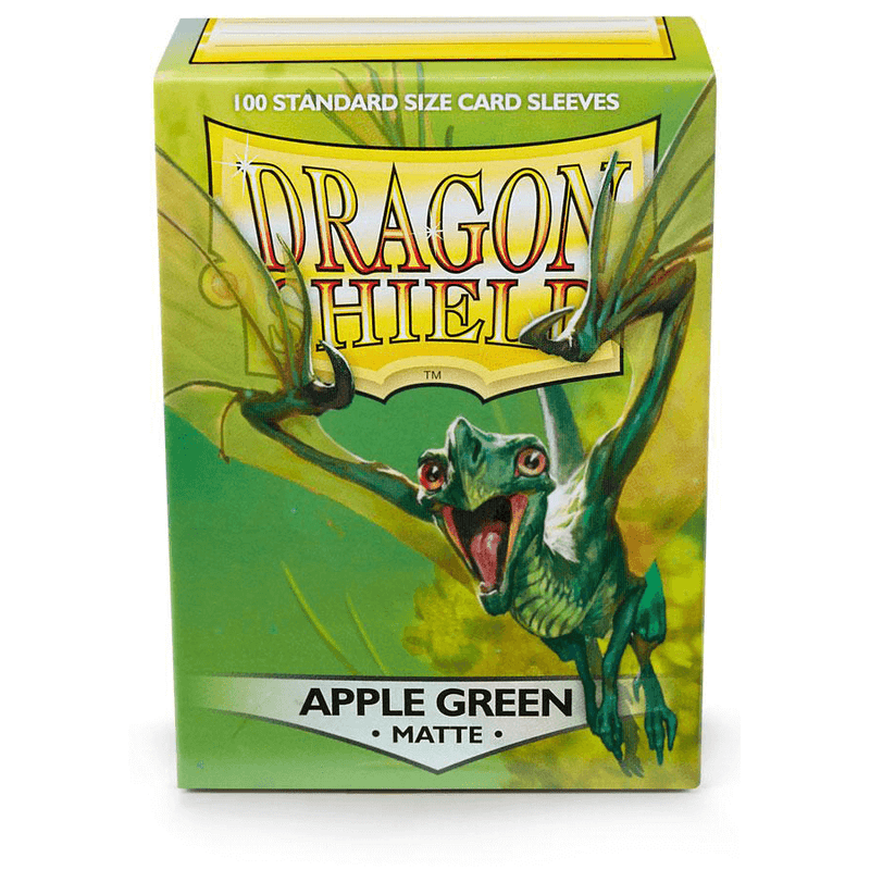 Sleeves Dragon Shield (100ct) Matte : Apple Green
