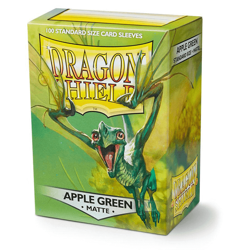 Sleeves Dragon Shield (100ct) Matte : Apple Green