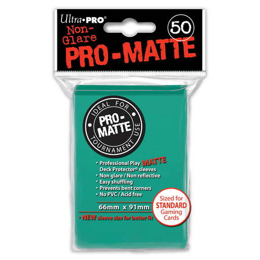 Sleeves Ultra Pro (50ct) Pro Matte : Aqua