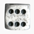 Dice Set 12d6 Speckled (16mm) 25711 Arctic Camo