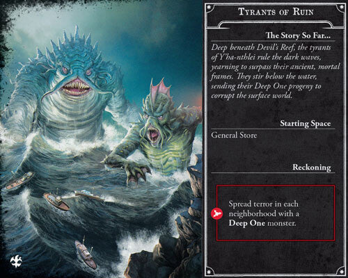 Arkham Horror Expansion : Under Dark Waves