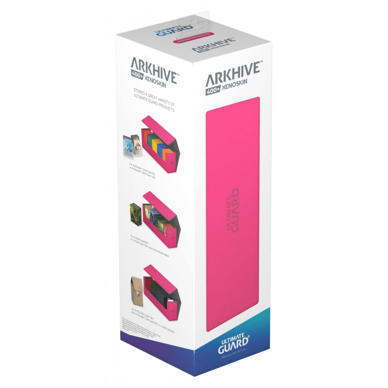 Deck Box Ultimate Guard Arkhive (400ct) Pink