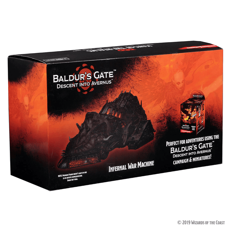 Mini - D&D Icons of the Realms : Baldur's Gate Descent into Avernus Infernal War Machine Premium Figure