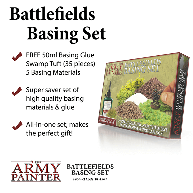 Mini Base Basing Set Battlefields