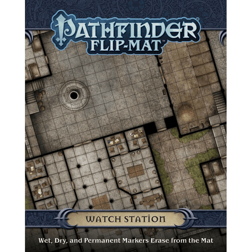 Battlemap Pathfinder Flip Mat : Watch Station