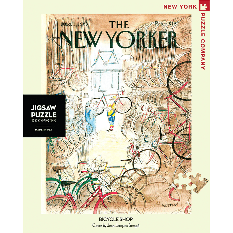 Puzzle (1000pc) New Yorker : Bicycle Shop