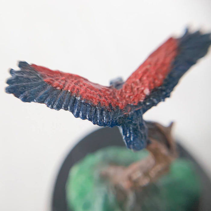 Pro Painted Miniature by Lauren Bilanko | Bird Bluetip Warbler