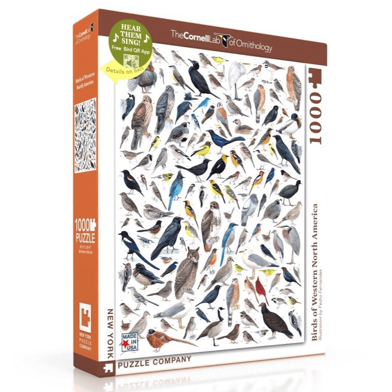 Puzzle (1000pc) Cornell Lab of Ornithology : Birds of Western America