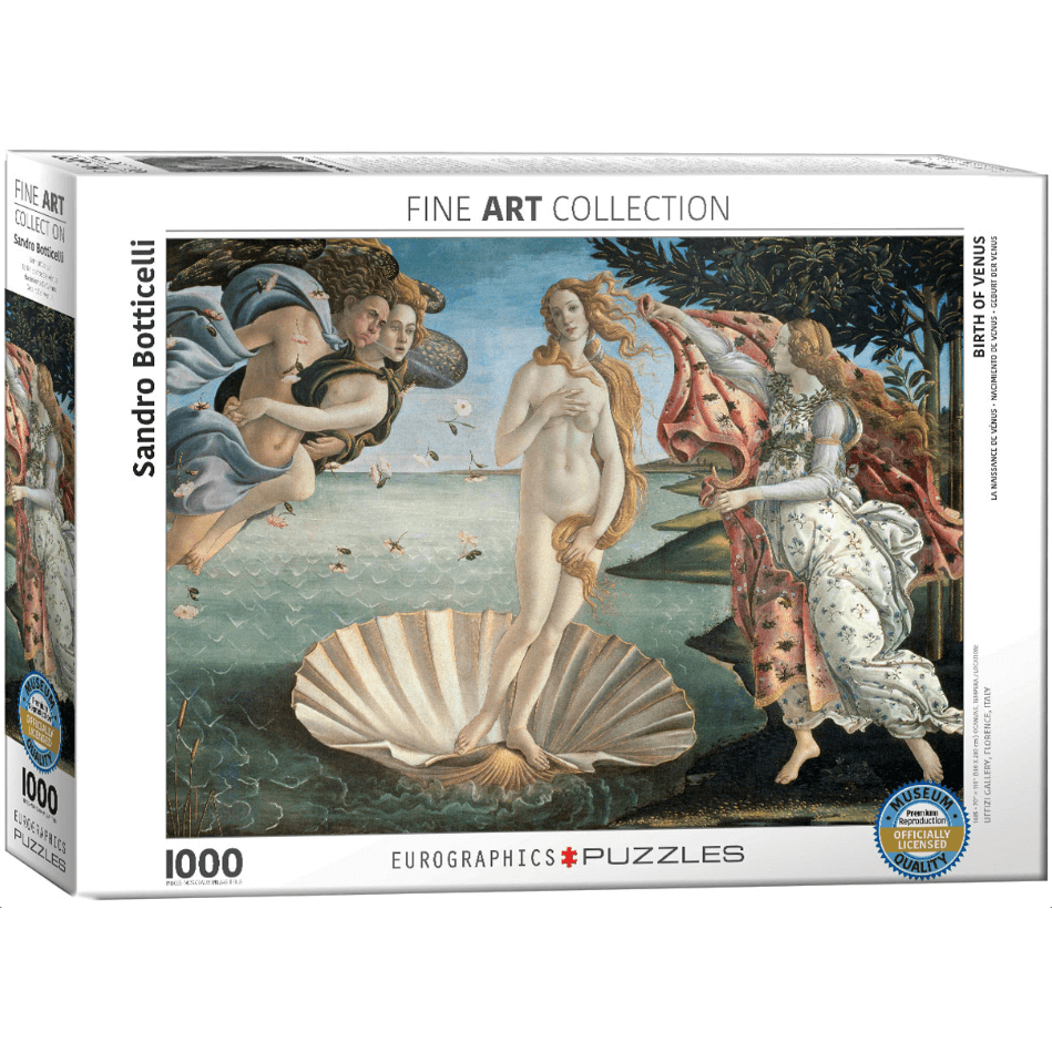 Puzzle (1000pc) Fine Art : Birth of Venus