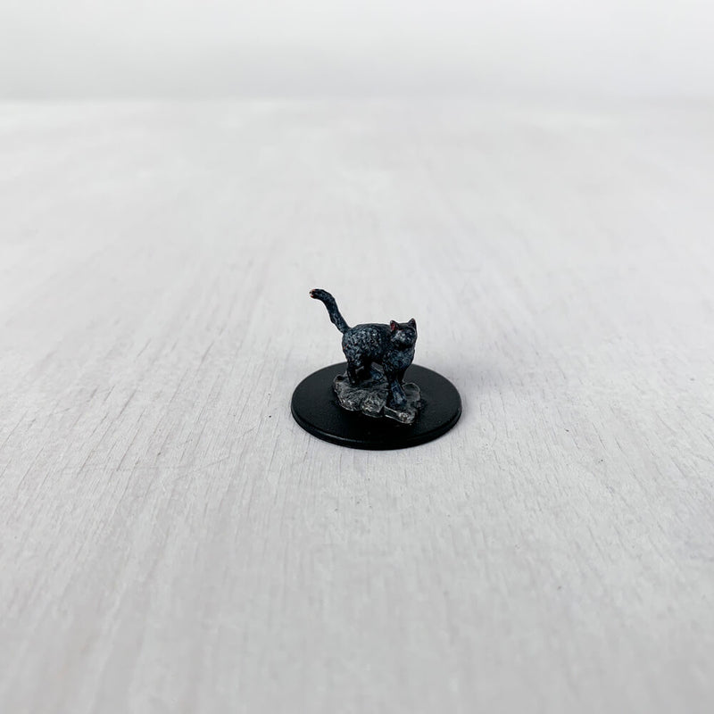 Pro Painted Miniature by Lauren Bilanko | Inkwell the Black Cat