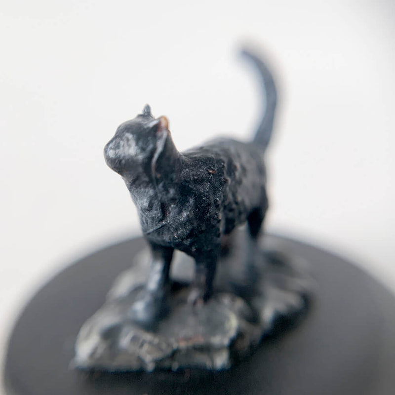 Pro Painted Miniature by Lauren Bilanko | Inkwell the Black Cat