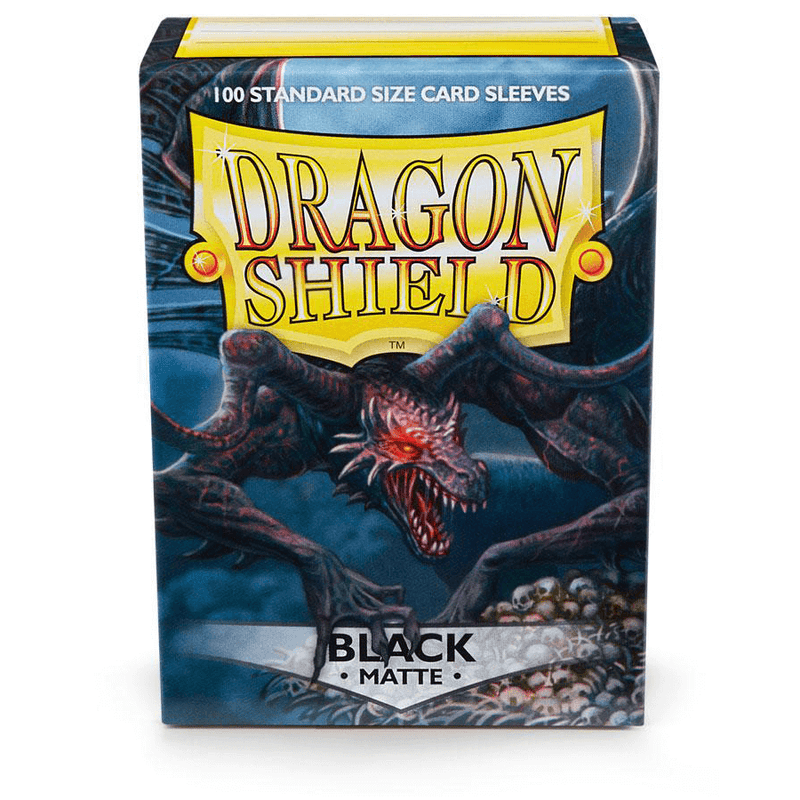 Sleeves Dragon Shield (100ct) Matte : Black
