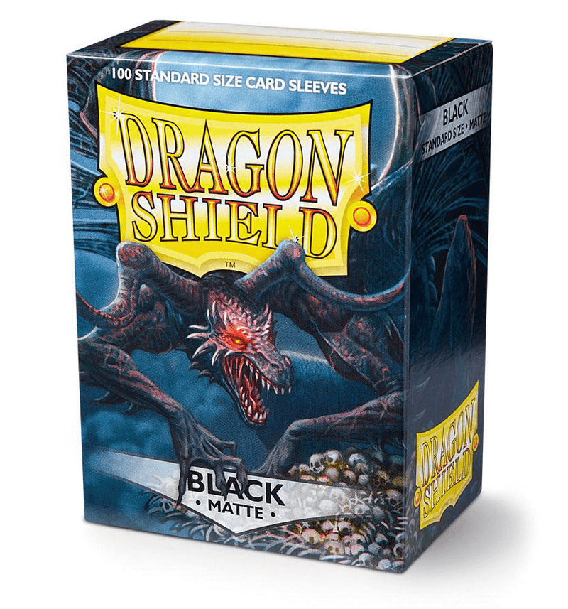 Sleeves Dragon Shield (100ct) Matte : Black