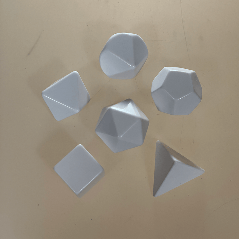 Blank Dice (16mm) d6