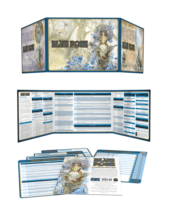 Blue Rose GM Screen Kit