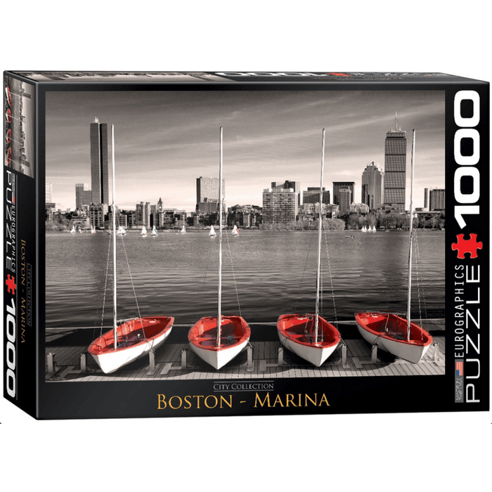 Puzzle (1000pc) City : Boston Marina