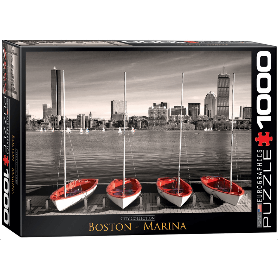 Puzzle (1000pc) City : Boston Marina