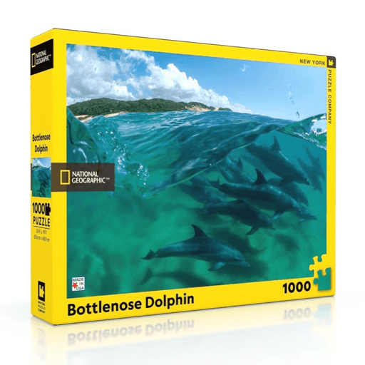 Puzzle (1000pc) National Geographic : Bottlenose Dolphins