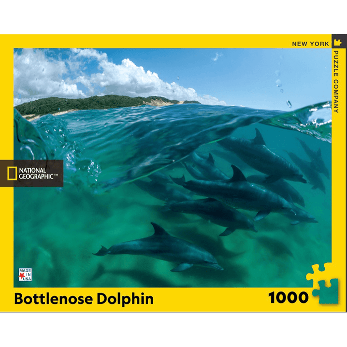 Puzzle (1000pc) National Geographic : Bottlenose Dolphins