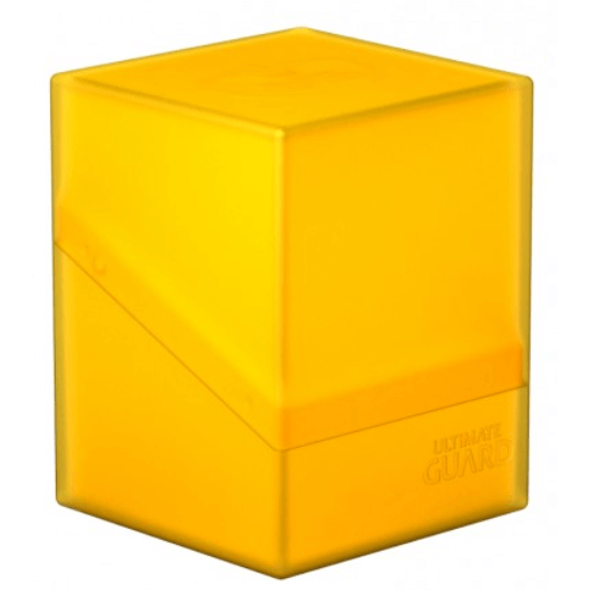 Deck Box Ultimate Guard Boulder (100ct) Amber
